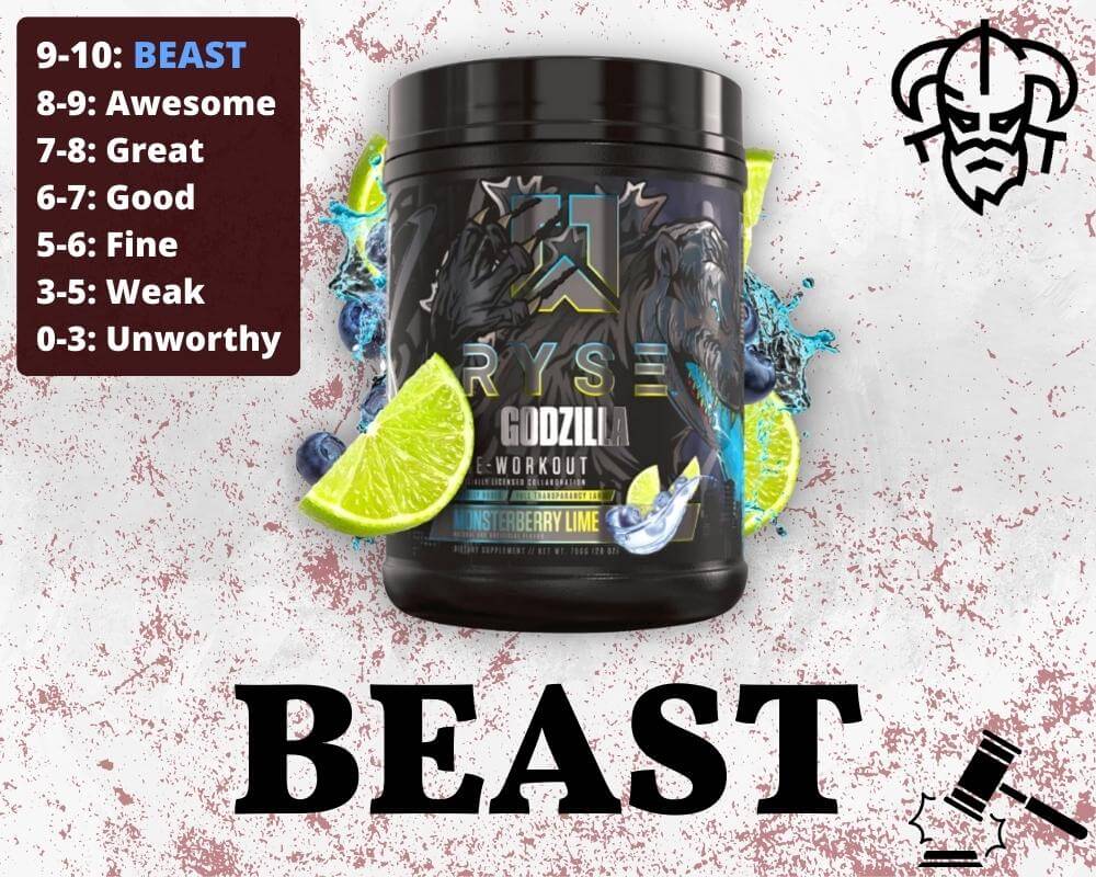 RYSE Godzilla Review Unmatched King of PreWorkouts?